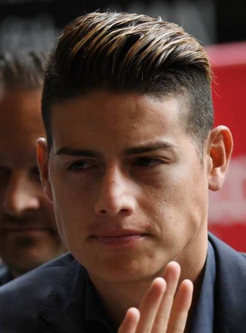 james rodriguez new hairstyle