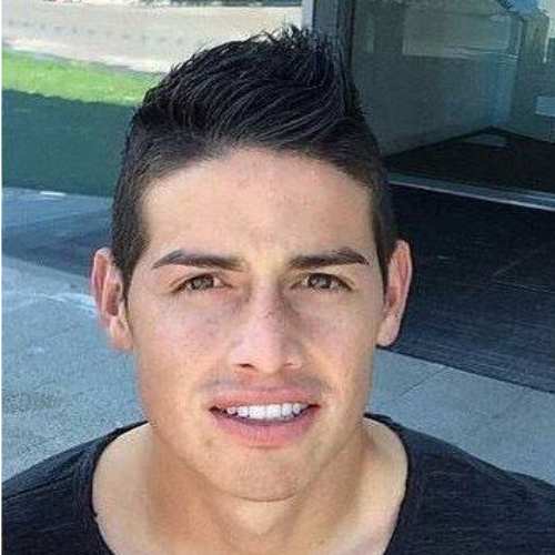 james rodriguez short spiky haircut