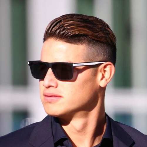 James Rodriguez Hairstyle Back Perkata W