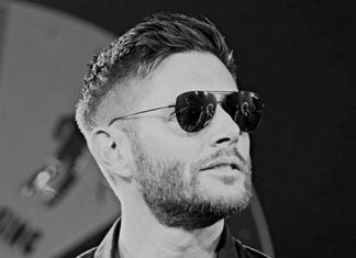 jensen ackles side part haircut
