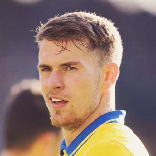 latest new aaron ramsey haircut