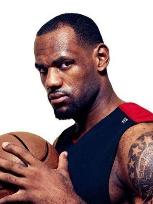 lebron james new hairstyle with fade haircut