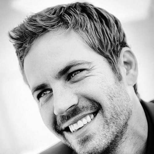 paul walker high textured short haircut