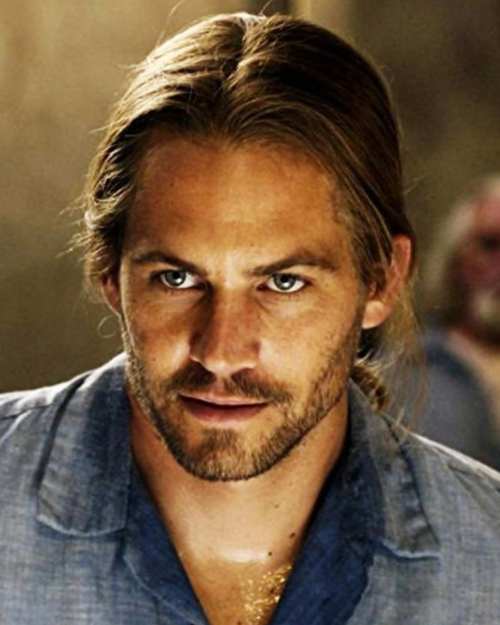 paul walker long hairstyle