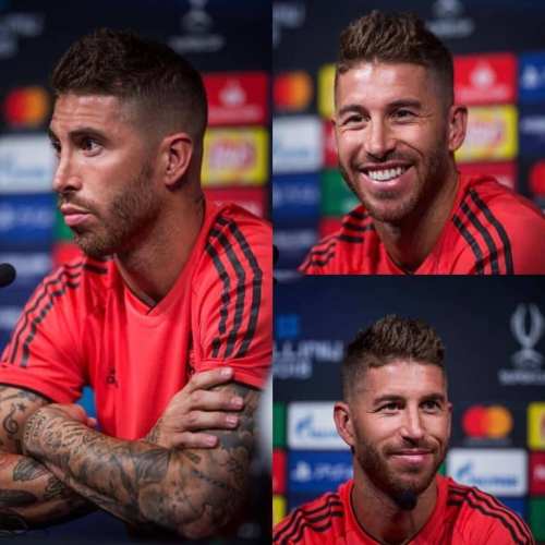 sergio ramos haircut 2018