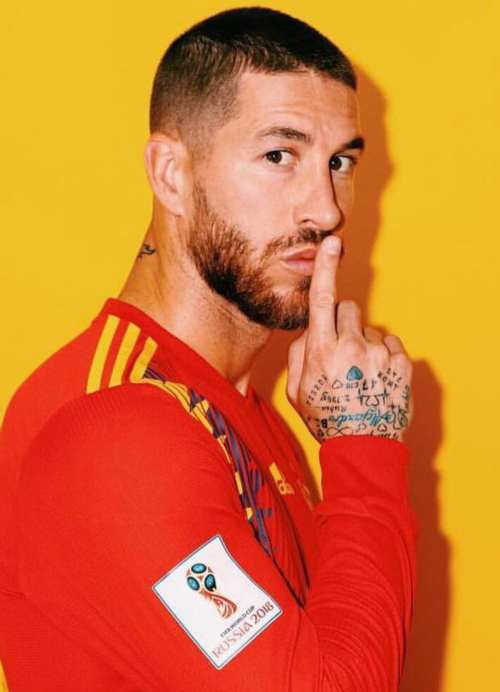 sergio ramos haircut