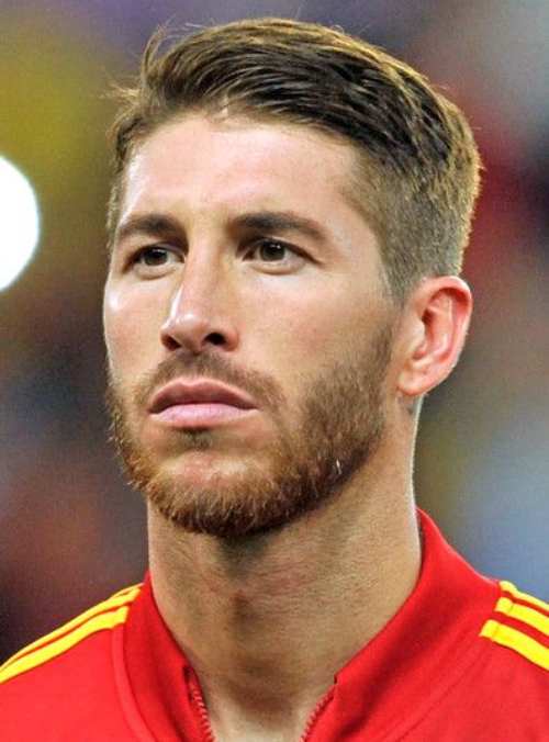 Sergio Ramos Haircut A Lot Of Styles Of Champions Hair  Ramos haircut  Mens haircuts short Haircuts for men