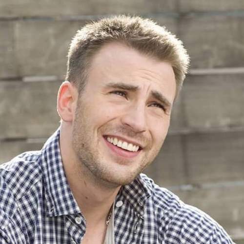 Chris Evans Haircut - Captain America Haircut - Men's 