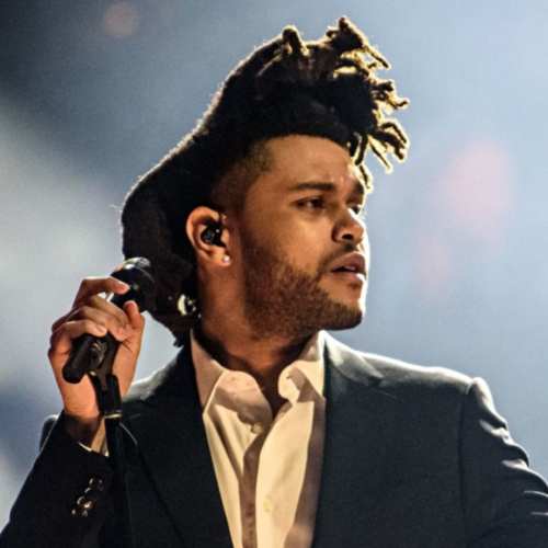 the weeknd hair