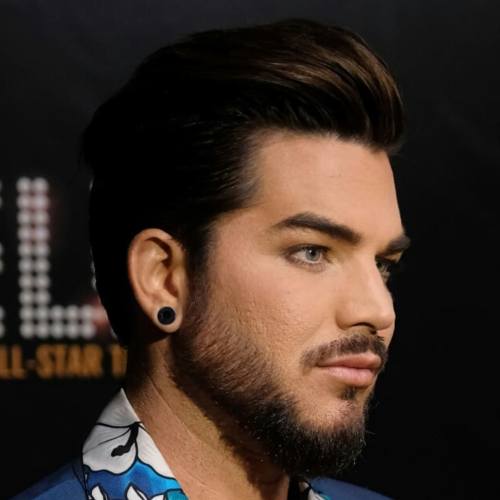 1 adam lambert latest hairstyle pompadour