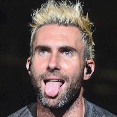 11 adam levine haircut short highlighted spiky haircut