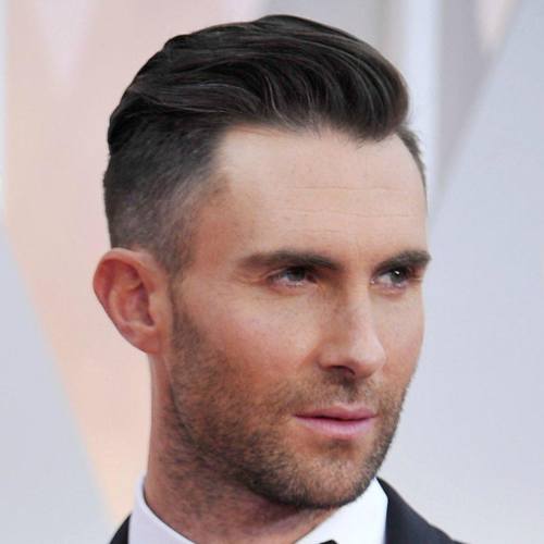 5 adam levine hairstyle latest side part fade hairstyle