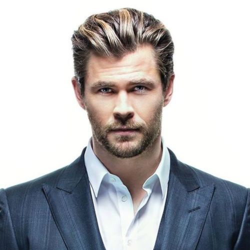 6 chris hemsworth long slicked back hairstyles thor haircut name