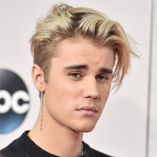 7 justin bieber haircut high textured blonde layerd