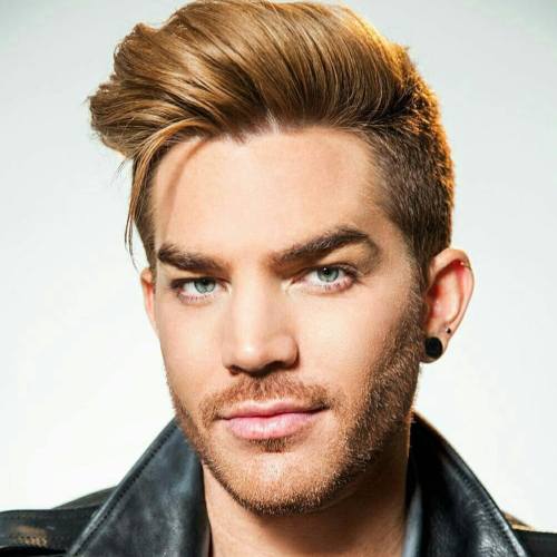 8 adam lambert High comb slicked back