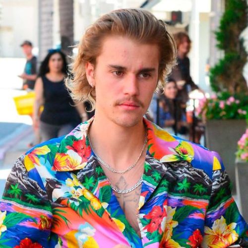 8 justin bieber hairstyle long 2019 with mustache