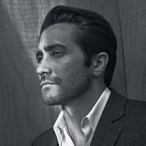 jake gyllenhaal short pompadour with long hair