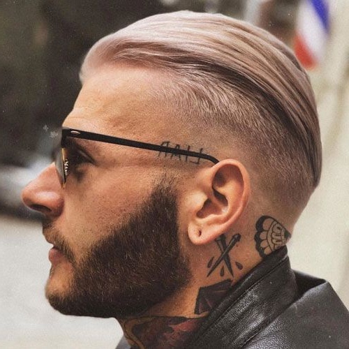 Slicked Back Undercut Mens Hairstyles Haircuts 2019